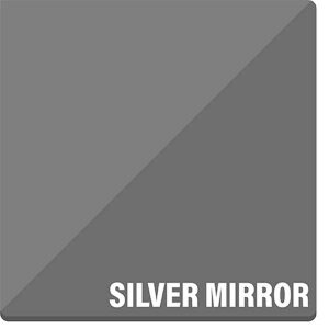 Perspex Panels Silver Mirror