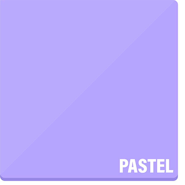 Perspex Panels Pastel