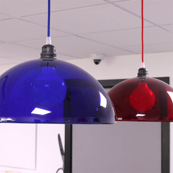 Blue and Red Tint Domes
