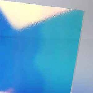 Perspex Panels Iridescent Close Up