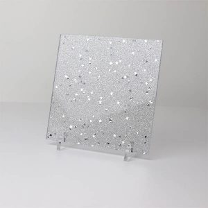 Perspex Panels Silver Star Side Facing