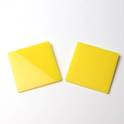 Perspex Panels Yellow Duo Both Sides