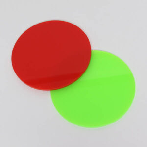 Solid Colour Perspex Acrylic Discs - Gloss