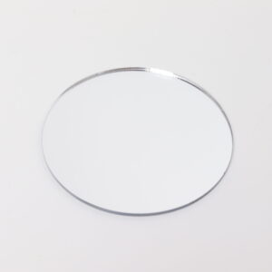 Silver Mirror Acrylic Discs