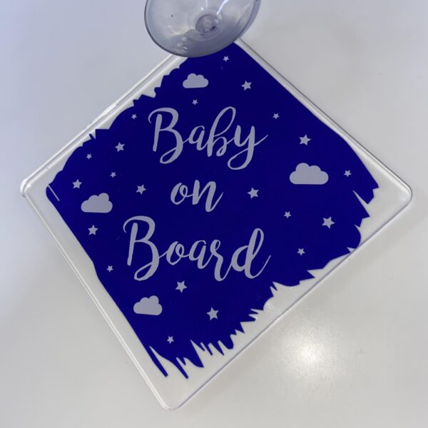 Acrylic Baby on Board Signs
