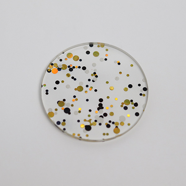 Confetti Finish Acrylic Discs
