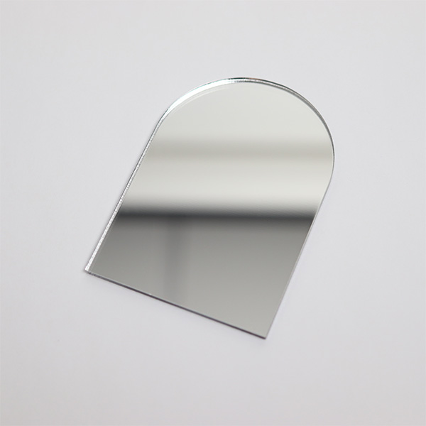 Silver Mirror Arched Top Acrylic Panels