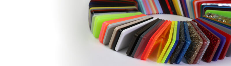 Perspex Acrylic Colour Samples