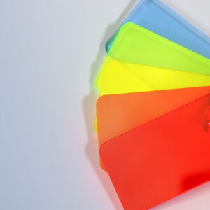 Edge-Lit Colour Acrylic Sheets