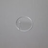 Round Acrylic Glass Topper