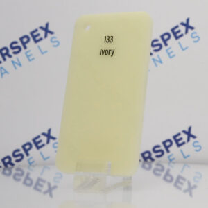 Ivory Gloss Perspex® 133 Acrylic Sheets