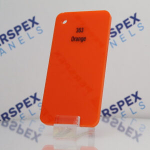 Orange Gloss Perspex® 363 Acrylic Sheets