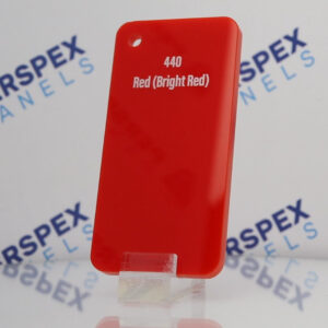 Bright Red Gloss Perspex® 440 Acrylic Sheets