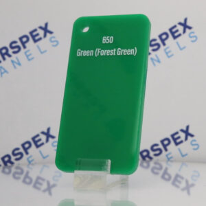 Forest Green Gloss Perspex® 650 Acrylic Sheets