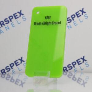 Bright Green Gloss Perspex® 6T81 Acrylic Sheets