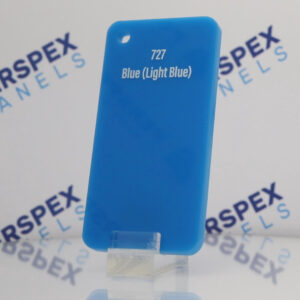 Light Blue Gloss Perspex® 727 Acrylic Sheets