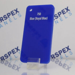 Royal Blue Gloss Perspex® 750 Acrylic Sheets
