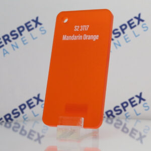 Mandarin Orange Frost Perspex® S2 3T17 Acrylic Sheets