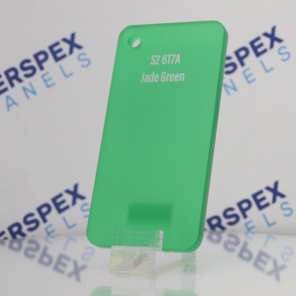 Jade Green Frost Perspex® S2 6T7A Acrylic Sheets
