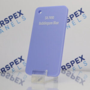 Bubblegum Blue Gloss/Satin Perspex® SA 7490 Acrylic Sheets