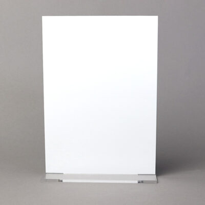 Detachable base acrylic sign
