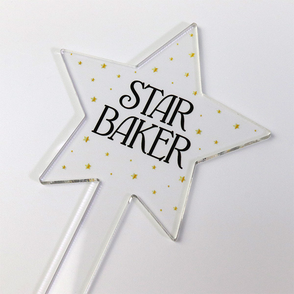 Acrylic Cake Toppers