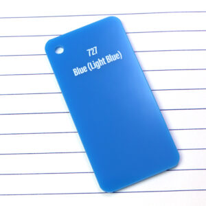 Light Blue Gloss Perspex® 727 Acrylic Sheets
