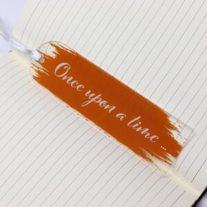Clear Acrylic Round Top Bookmark