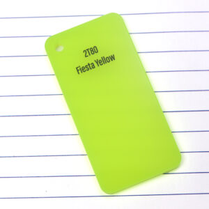 Fiesta Yellow Gloss Perspex® 2T80 Acrylic Sheets