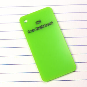 Bright Green Gloss Perspex® 6T81 Acrylic Sheets