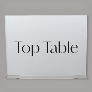 Acrylic Landscape Tabletop Sign