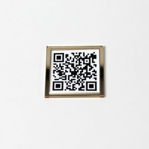 Acrylic Social Media Icons - Barcode Square